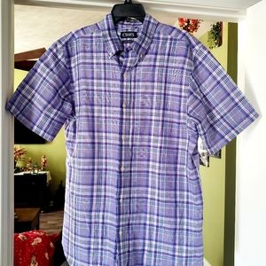 Chaps button-up short sleeve shirt
